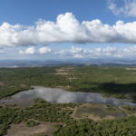 Altopiano della Giara di Genoni vista dal drone